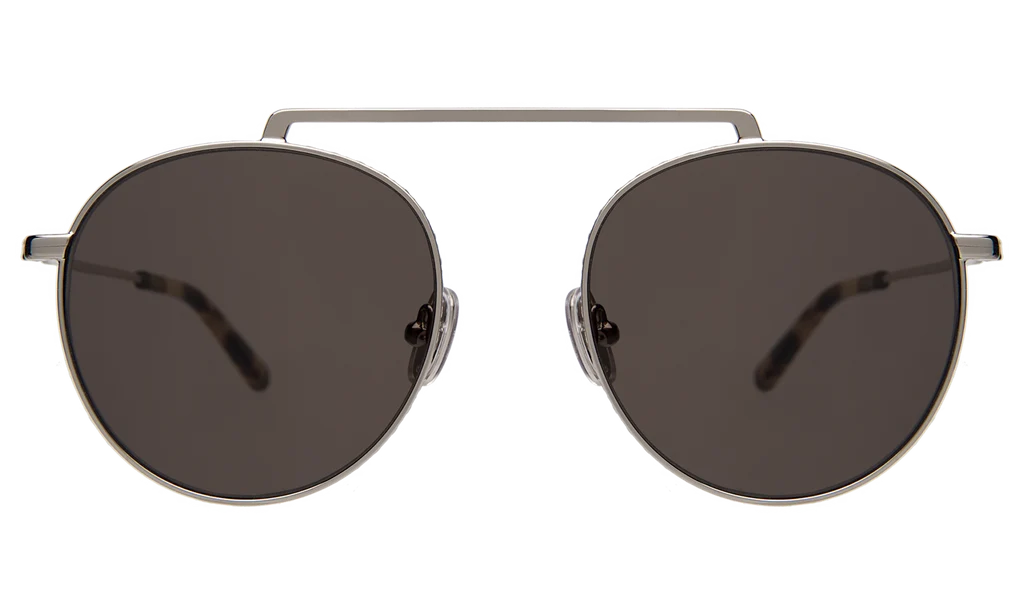 ILLESTEVA ALLAPATTAH SILVER W/ GREY FLAT LENSES