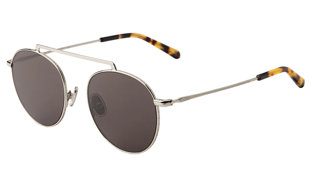 ILLESTEVA ALLAPATTAH SILVER W/ GREY FLAT LENSES