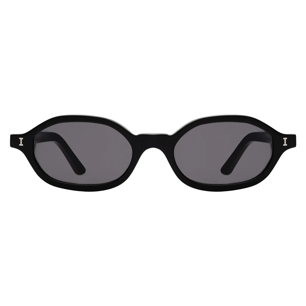 ILLESTEVA MUNICH BLACK W/ GREY FLAT LENSES