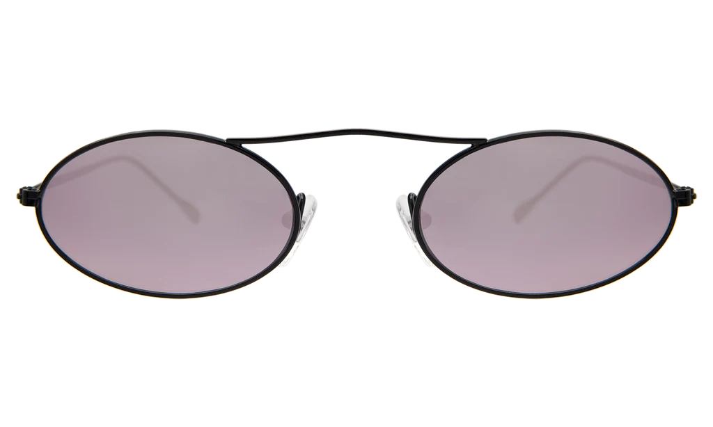 ILLESTEVA SYDNEY BLACK W/ ROSE MIRROR