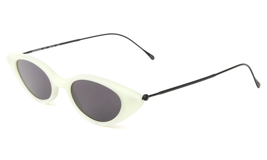 ILLESTEVA MARIANNE MINT/MATTE BLACK W/ GREY FLAT LENSES