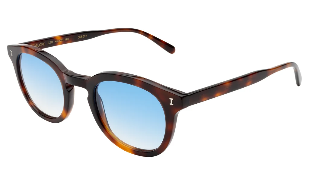 ILLESTEVA SLOPE HAVANA W/ BLUE GRADIENT SEE THROUGH