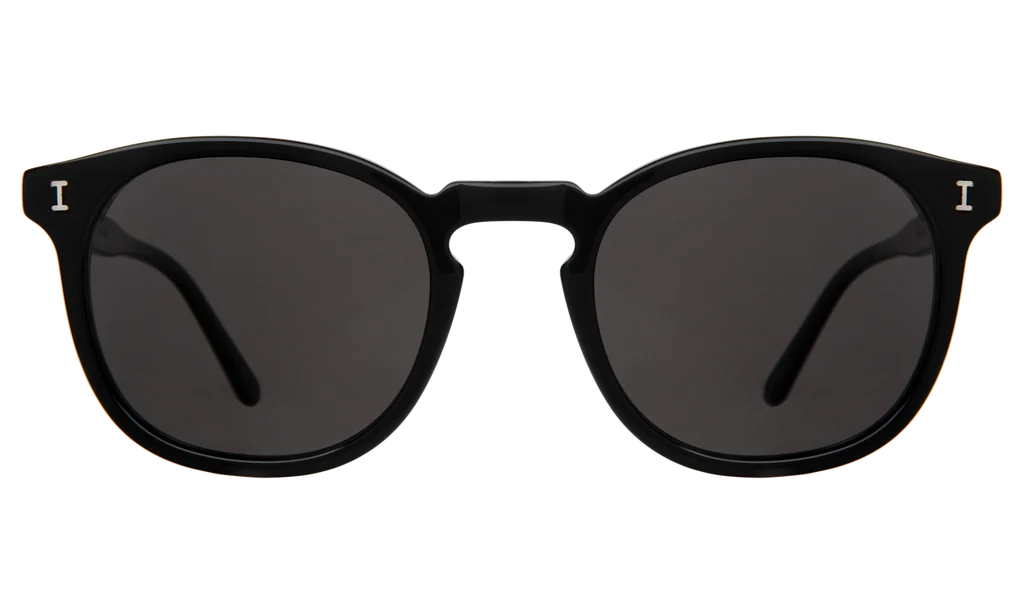 ILLESTEVA ELDRIDGE 56 BLACK W/ GREY FLAT