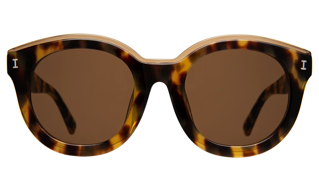 ILLESTEVA ECHO PARK TORTOISE W/ BROWN FLAT LENSES